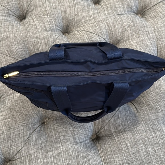 Tory Burch Bag Penny Small Nylon Logo Tote Bag - Picture 12 of 17